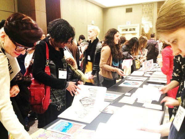 SCBWI Exhibit Hall-2 Photo Credit Luvon Roberson 600x450