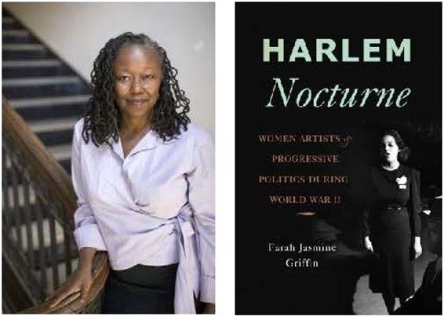 Book cover for author Farah Jasmine Griffin's book, HARLEM NOCTURNE: Women Artists & Progressive Politics During World War II