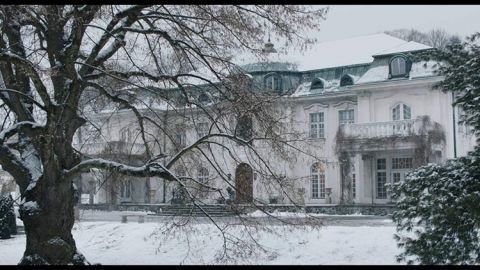 The German mansion that houses the main characters of The Aftermath