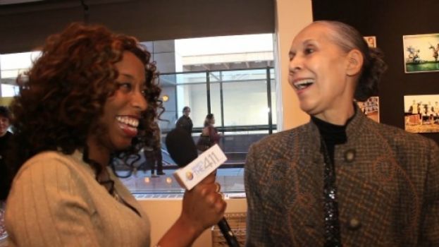 What's The 411TV reporter, Kizzy Cox (left), and the legendary dancer Carmen de Lavallade