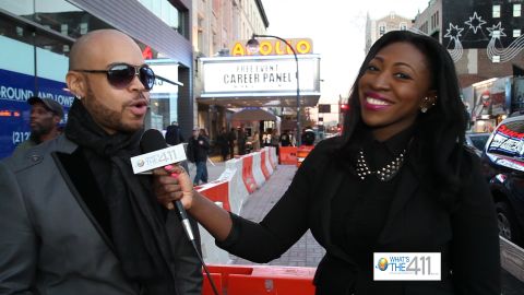 Grammy nominated recording artist, Nelson Frank talking with Whatt's The 411 music reporter Cristina Twitty