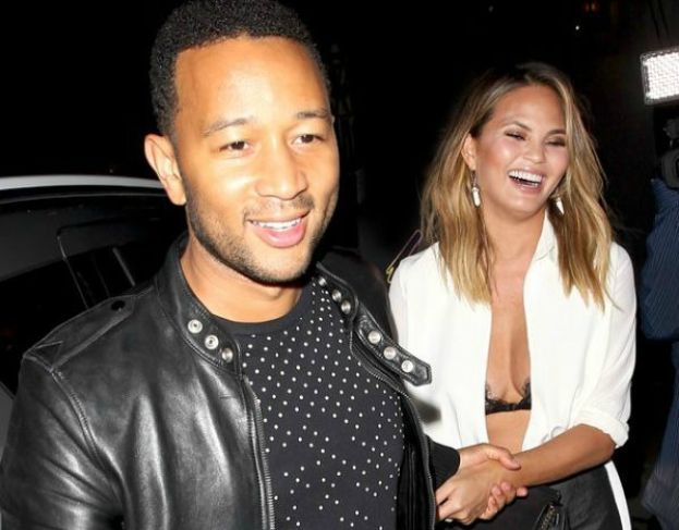 John Legend and his wife Chrissy Teigen