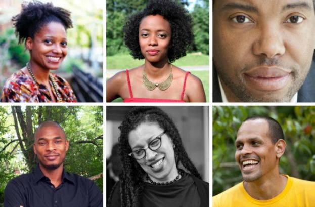 Photo: Clockwise from top left: Tracy K. Smith; Angela Flournoy; Ta-Nehisi Coates; Ross Gay; Robin Coste Lewis; and Terrance Hayes