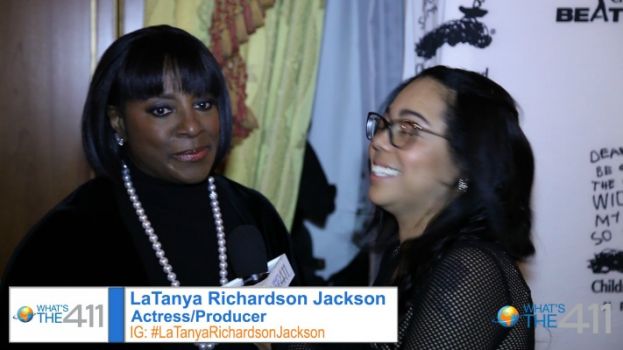 Actress LaTanya Richardson and her husband, actor Samuel L. Jackson, receive awards fromthe Children&#039;s Defense Fund