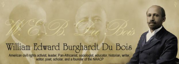 NAACP Banner honoring W.E.B. DuBois